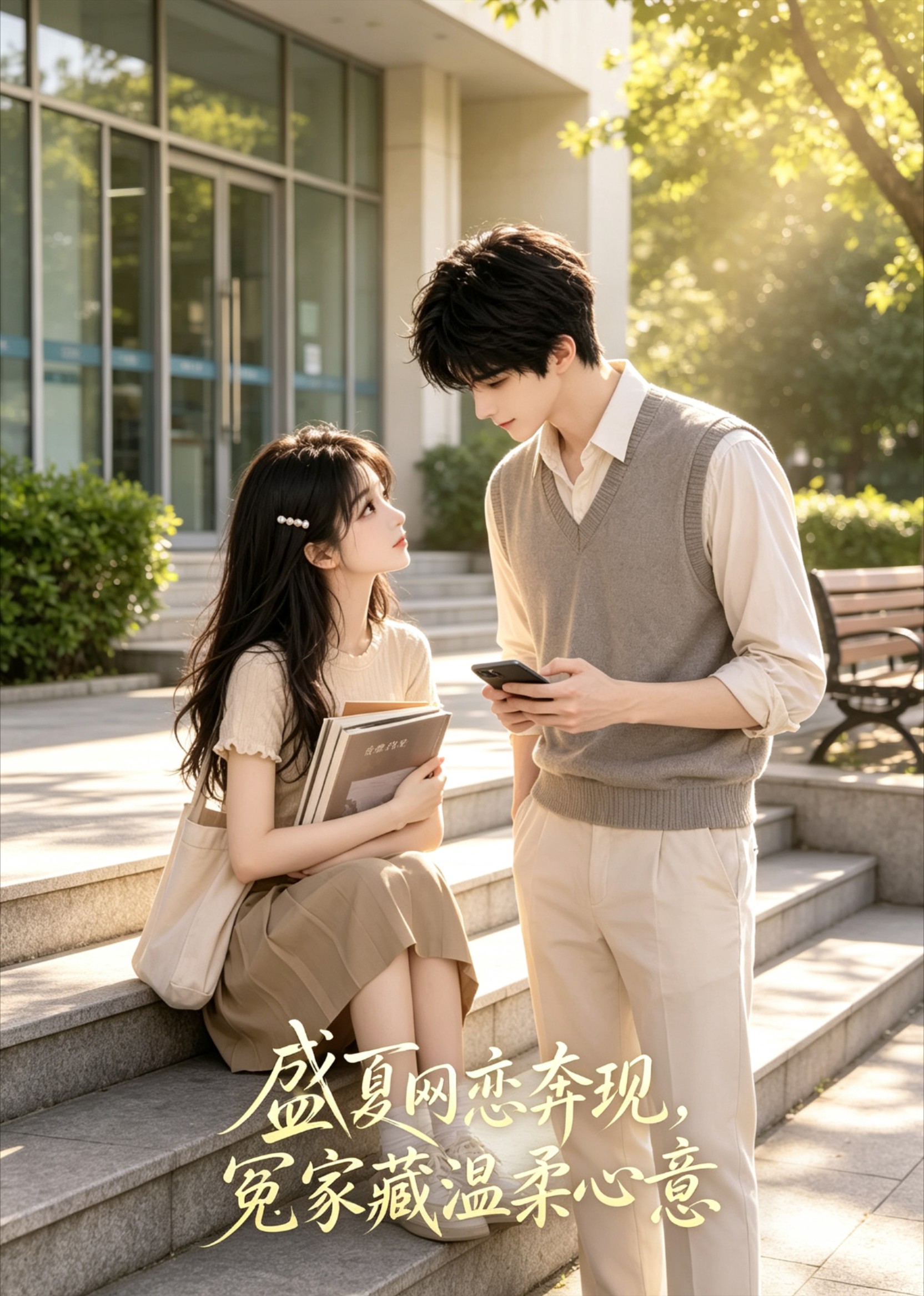 盛夏网恋奔现，冤家藏温柔心意